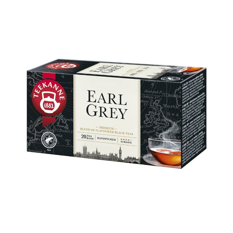 Herbata Teekanne Earl Grey Czarna 20 Torebek