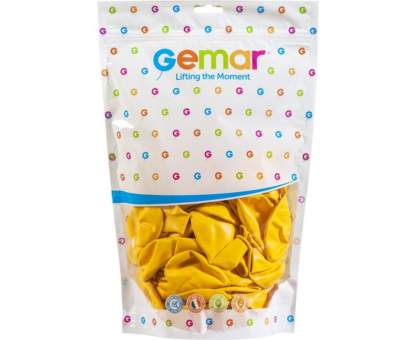 #BL Balony G120 pastel 13" - ciemnożółte 03/ 50 szt.