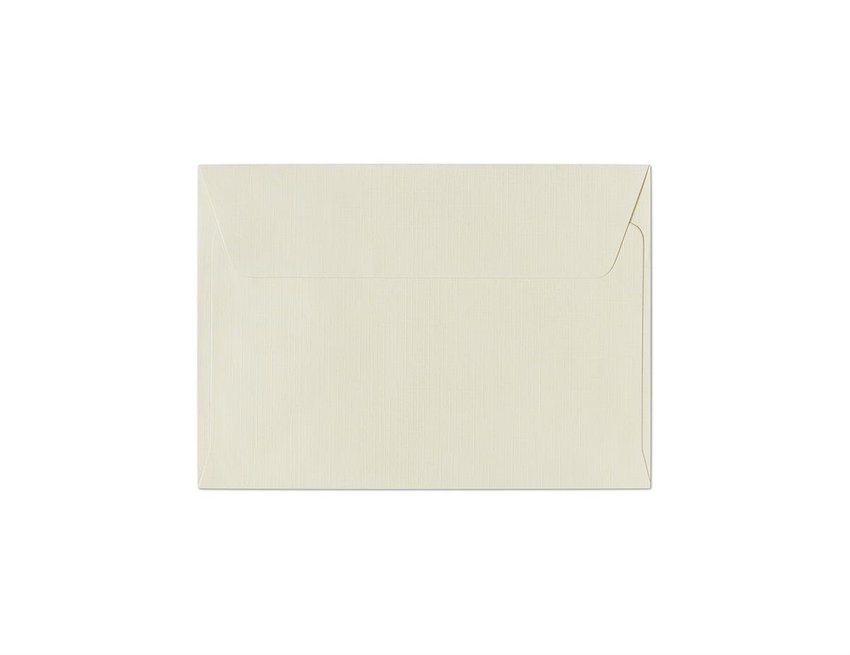 Koperta Ozdobna Holland C6 120g 114x162mm 10szt. Kremowy /Argo 282502
