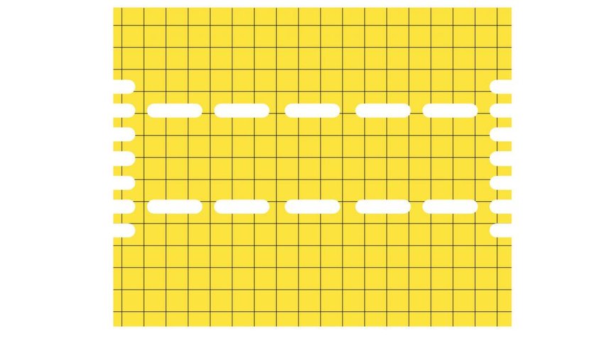Zestaw sześciu wkładów klejących
