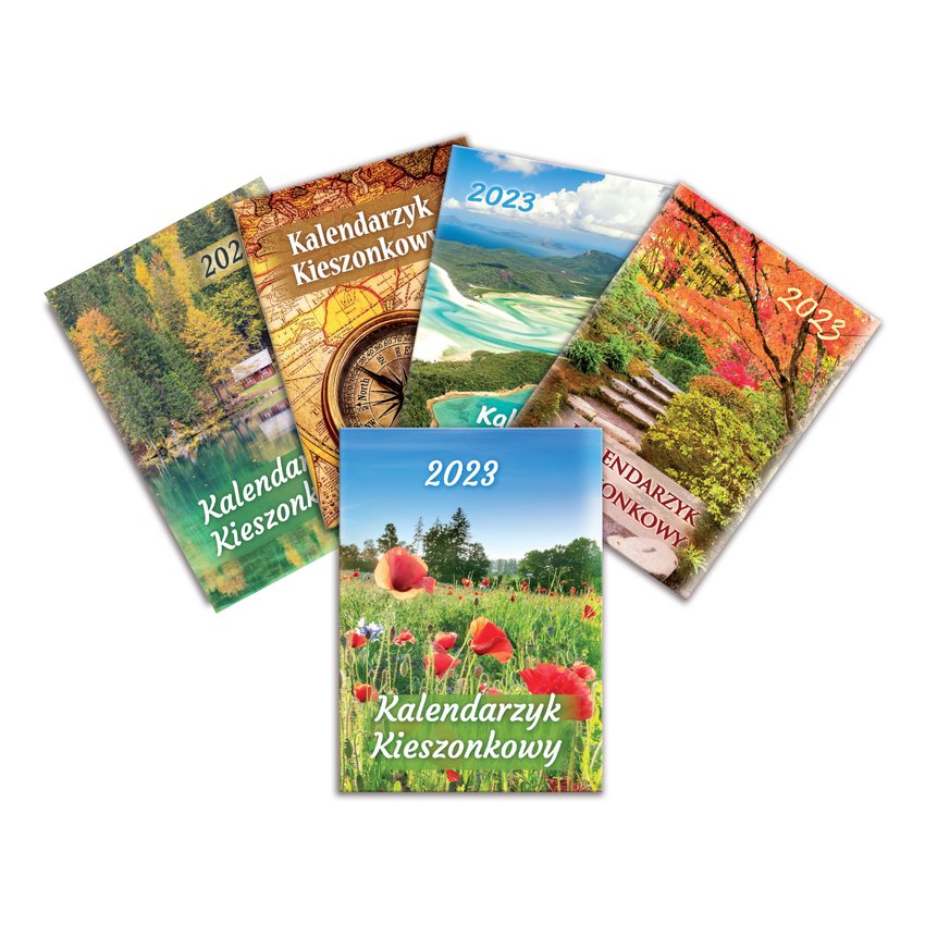 Kalendarz Kieszonkowy Lakierowany /Artsezon
