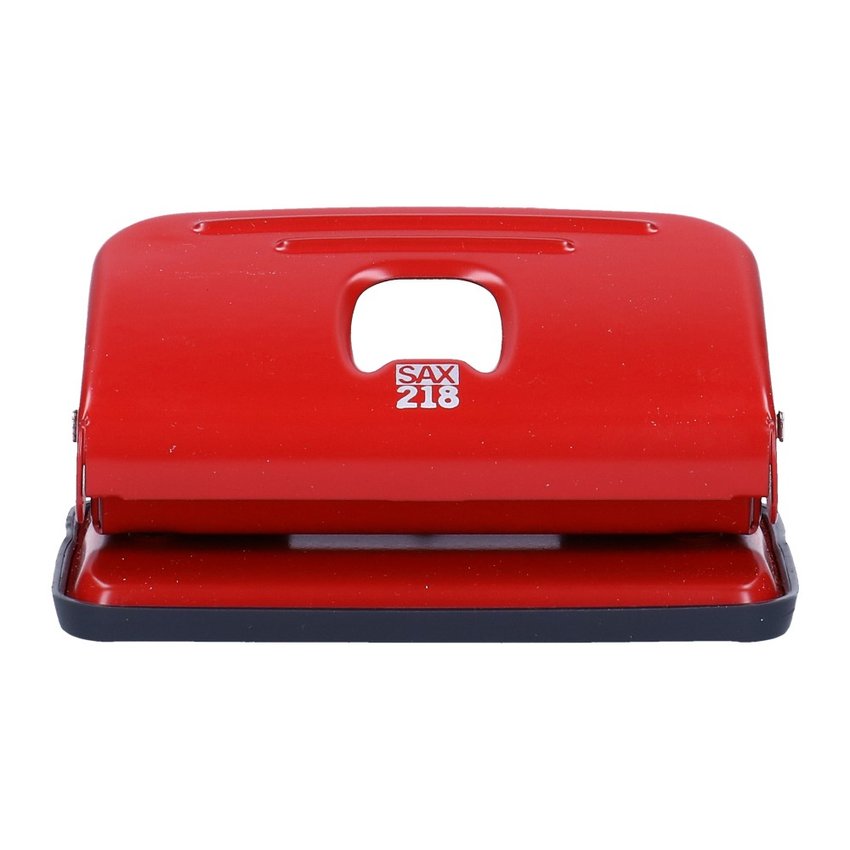 Dziurkacz Sax 218 12k Czerwony