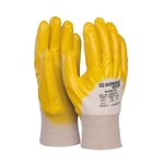Rękawice Donau Safety Nitrile 02 Kat. II Rozm. 7 Żółte  /DONAU SAFETY