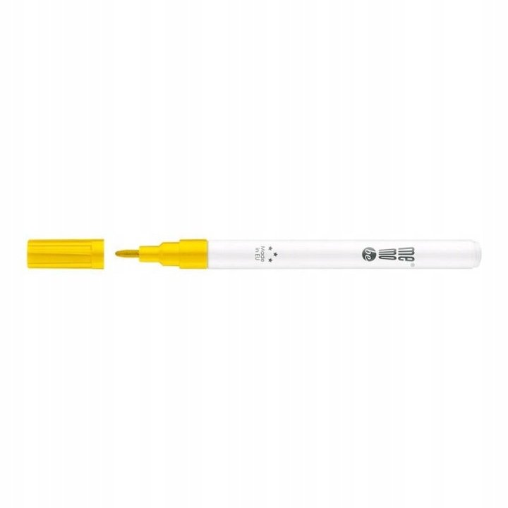 Marker Olejowy Mm300 Memobe, Końcówka Okrągła 1-1,5 Mm Żółty