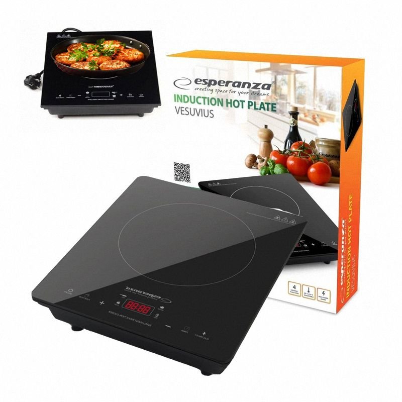 Kuchenka Indukcyjna 2000W Jednopalnikowa Vesuvius Esperanza