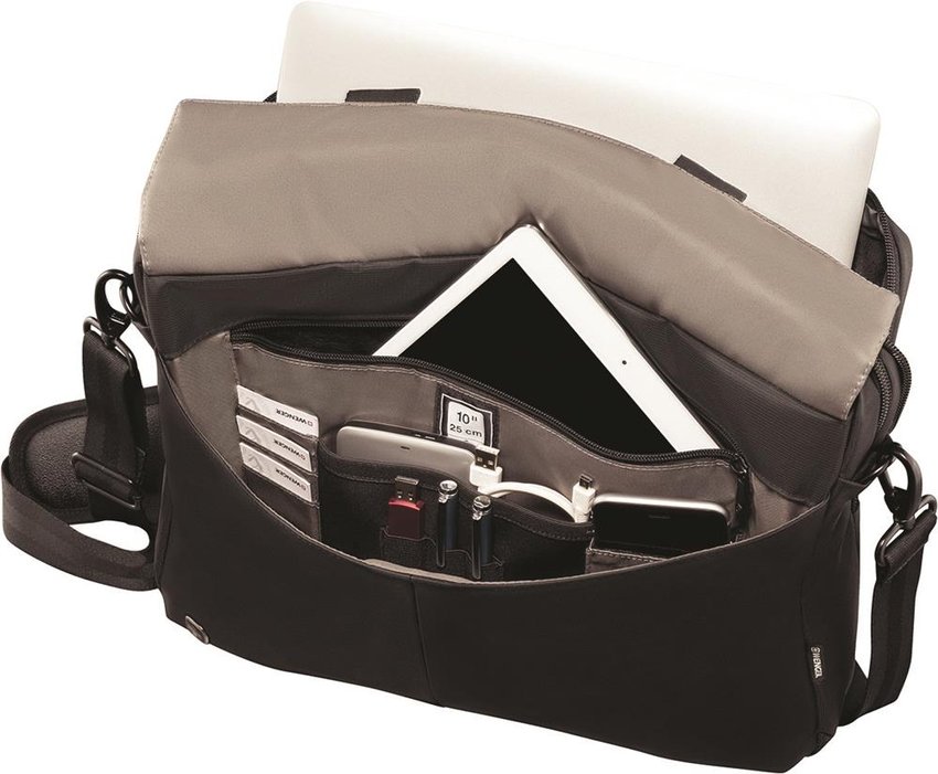 Torba Listonoszka Wenger Route 16" 400X290X130mm Czarna