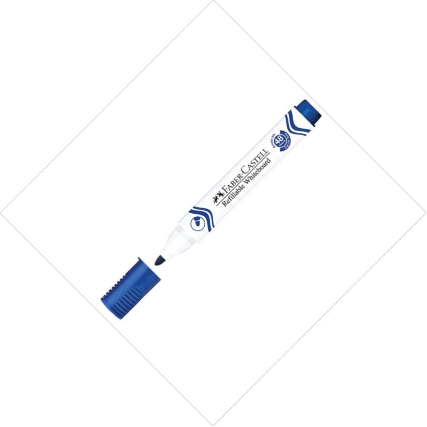 Marker Do Tablic Suchościeralnych Niebieski Końcówka Okrągła Faber-Castell