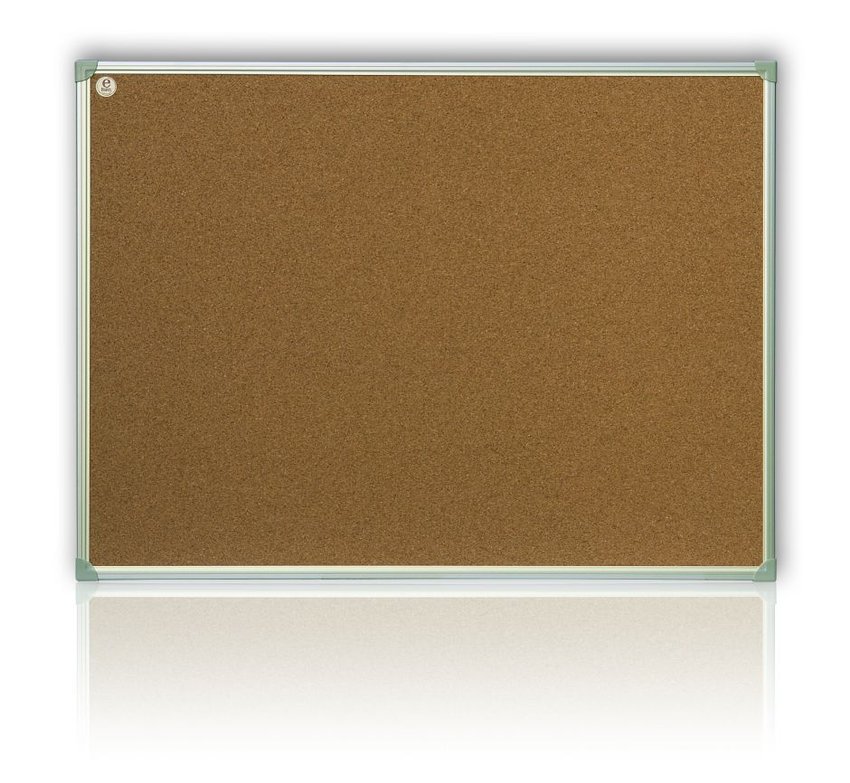 Tablica Korkowa  80x60 ecoBoards Alu /2x3