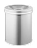 Kosz Na Śmieci Safe 15 Litrowy Okrągły Srebrny /Durable 330523