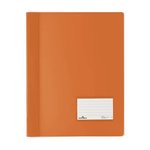 Skoroszyt A4+ PVC Transparentny Kieszeń Opis Pomarańczowy /Durable 268009