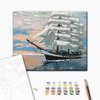 Malowanie po numerach BRUSHME 40x50 cm wiatr w żagle 1 szt., w pudełku