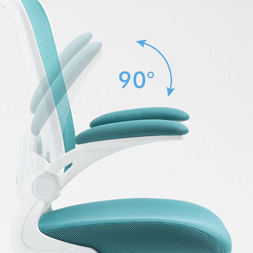 Fotel biurowy OFFICE PRODUCTS Chios turkusowy