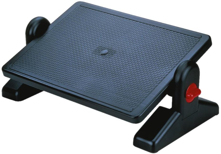 Podnóżek z Regulacją X2 450X310mm Czarny Q-Connect 