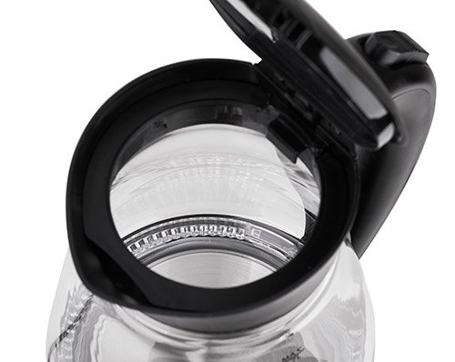 Czajnik szklany 1,7L Adler AD 1274 black