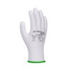 Rękawice Donau Safety Pu White Kat. II Rozm. 11 Białe  /DONAU SAFETY