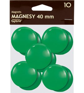 Magnes 40mm GRAND zielony