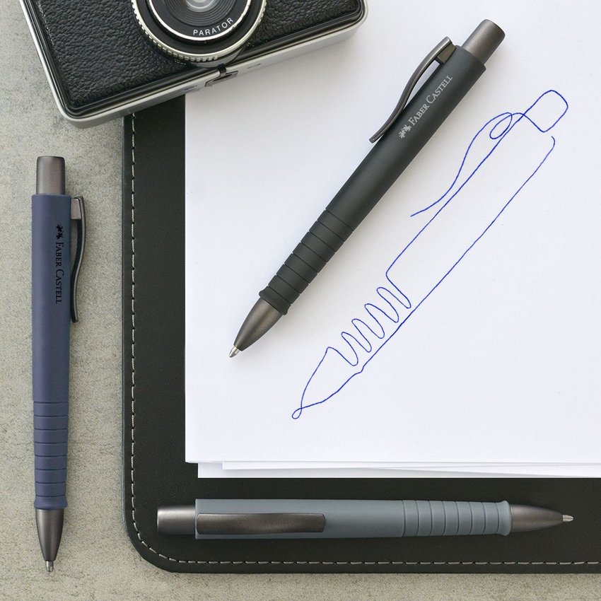 Długopis Poly Ball Urban Granatowy Faber-Castell