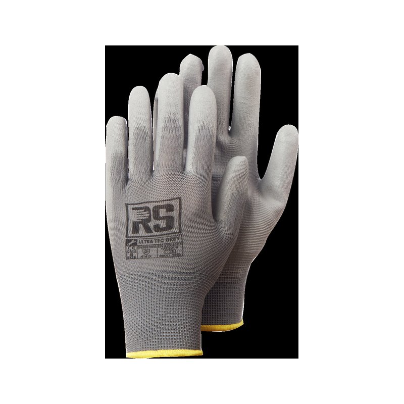 Rękawice RS Ultra Tec Grey Dziane Rozm.10 Szare /RS-Schutz