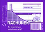 Rachunek Dla Zwol. z VAT A6 Oryg.+1k Poziom 234-5 /MiP