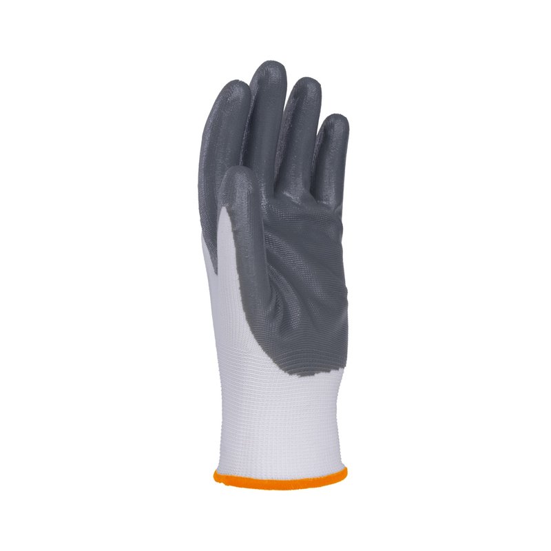 Rękawice Donau Safety Nitrile 01 Kat. II Rozm. 7 Szare  /DONAU SAFETY