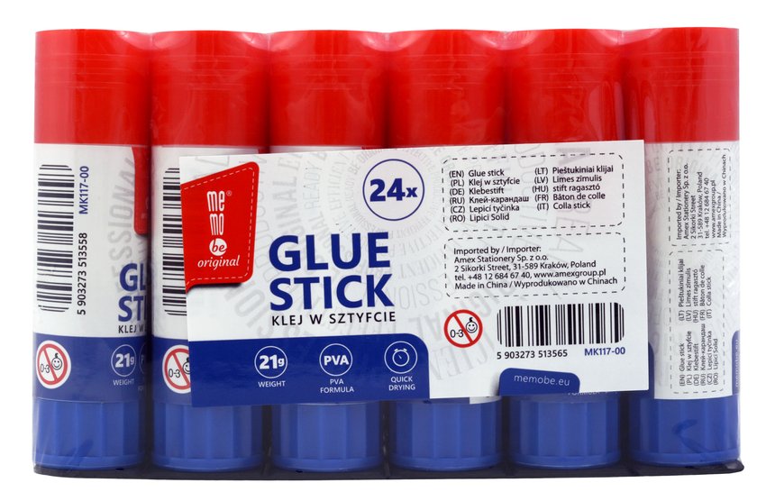Klej W Sztyfcie Pva 21g /Memobe