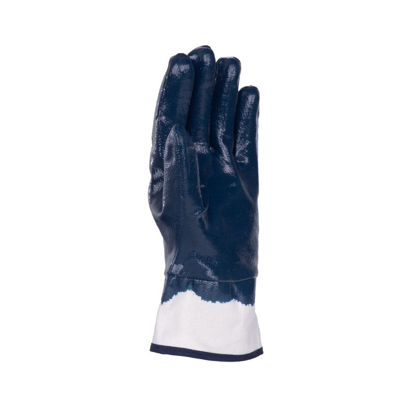 Rękawice Donau Safety Nitrile 03 Kat. II Rozm. 8 Granatowe  /DONAU SAFETY