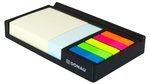Przybornik Z Szufladką Na Karteczki I Zakładki Donau 164X104X24mm Czarny
