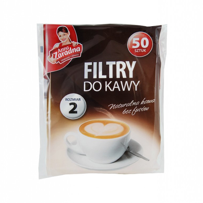 Filtry Do Kawy Nr 2 50szt. /Anna Zaradna