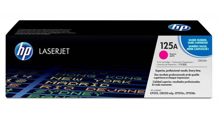 HP 125A [CB543A] CP1215/CP1518/CM1312 Magenta (Oryg.)