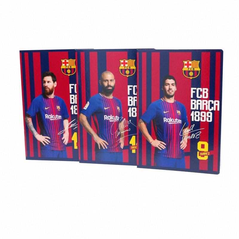 Zeszyt A5 16k Kratka MO FC Barcelona Barca Fan 6 /Astra 102018001