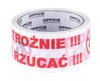 Taśma pakowa OFFICE PRODUCTS ostrożnie nie rzucać 48mm x 50y 36mic 1szt., biała