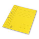 Skoroszyt Papierowy z Oczkiem 1/1 Żółty /Bigo