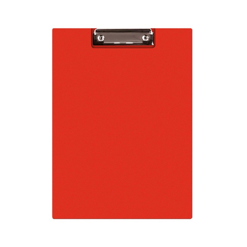 Clipboard A4 PVC Zamykany Czerwony /Q-Connect