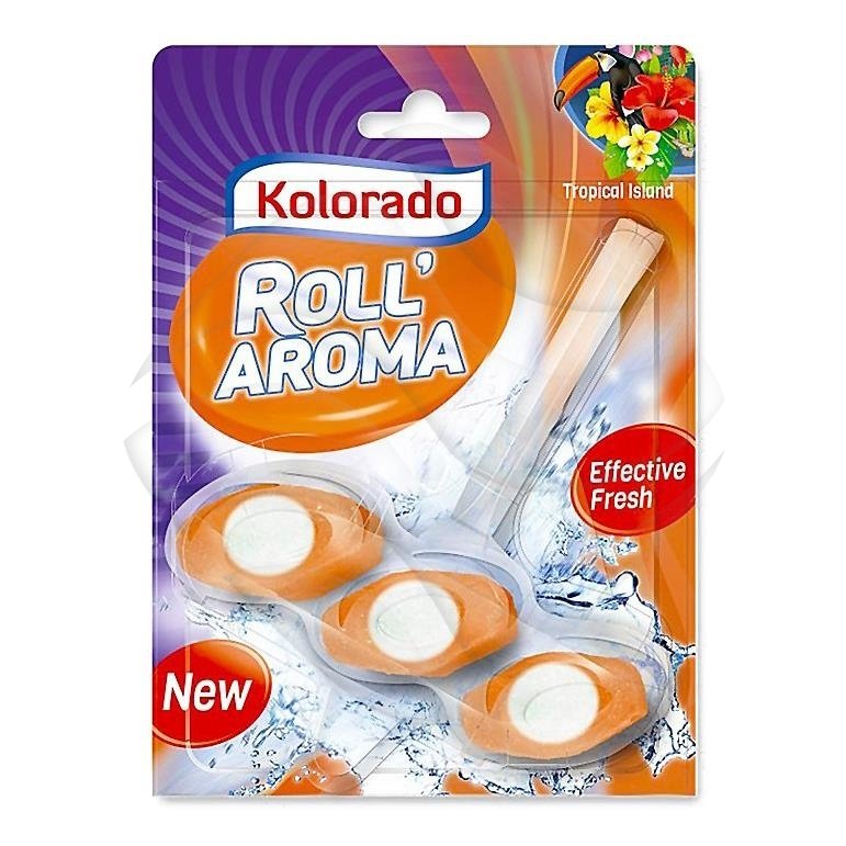 Kostka Do Wc Roll'Aroma Tropical Island Zawieszka/Kolorado