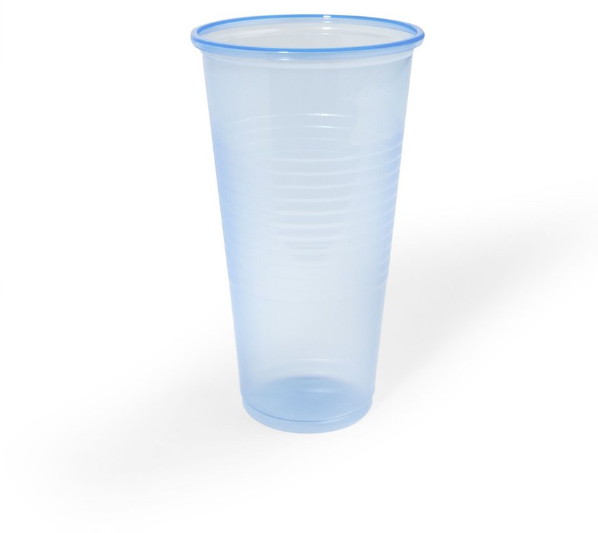 Kubek Plastikowy Office Products Termiczny 200Ml 100 Szt. Niebieski