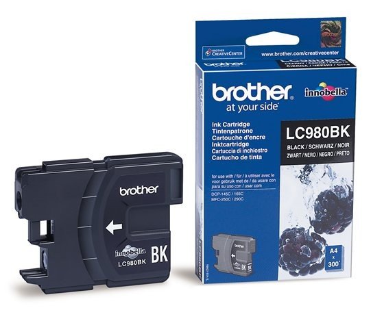 Brother LC980BK DCP-145C/165C/195C/MFC-250/290 Czarny (Oryg.)