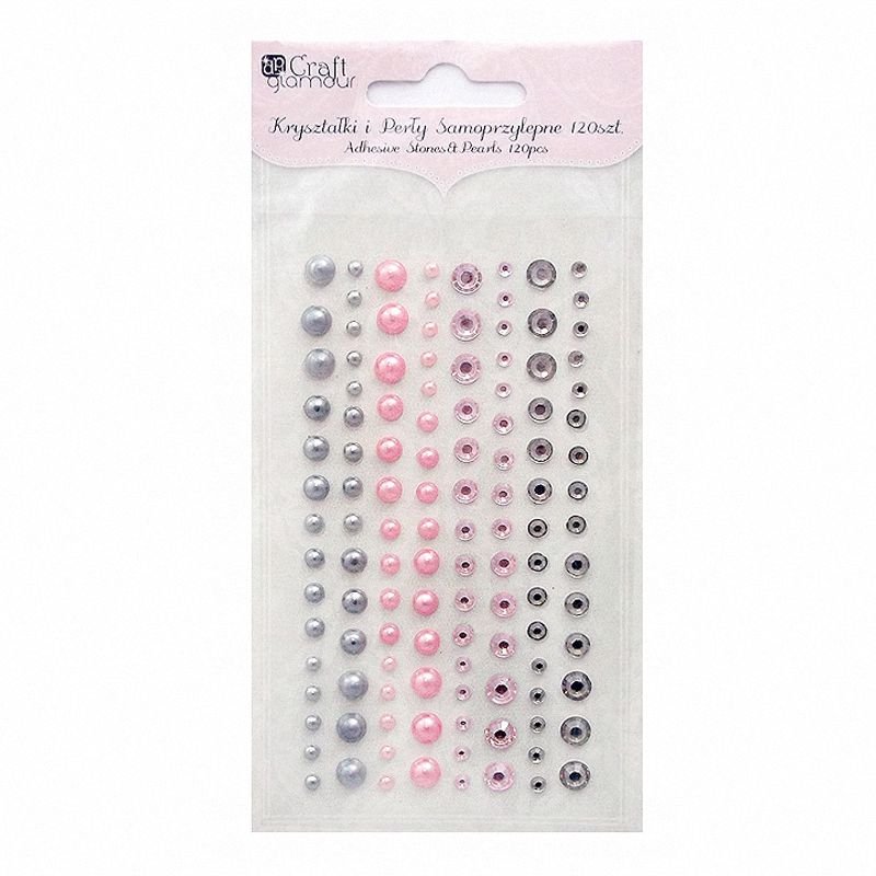 Kryształki i Perły Samoprzylepne A'120 Modern Chic / DpCraft