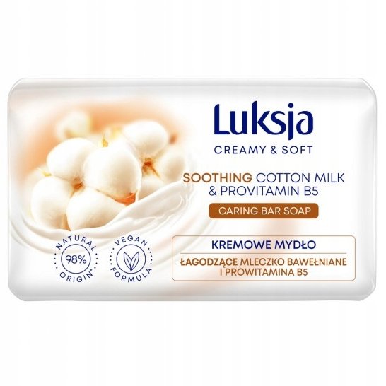 Mydło Luksja Creamy 90g Bawełna i Prowitamina B5