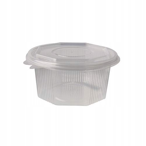 Pojemniki PP z wieczkiem 1000 ml ośmiokąt 50 szt Papstar