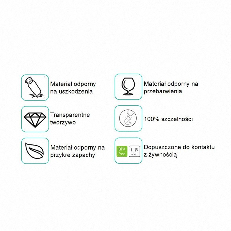 Butelka Dots 0,45L Zielony Transparentny / Curver 822963