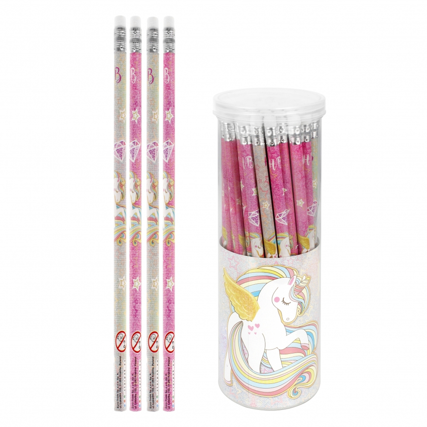 Ołówek z Gumką HB Unicorn (szt.) /Starpak