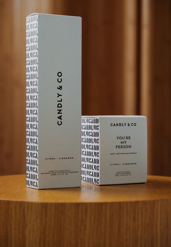 Świeca sojowa w szkle CANDLY&CO You Are My Person And I., zapach No.3 250g