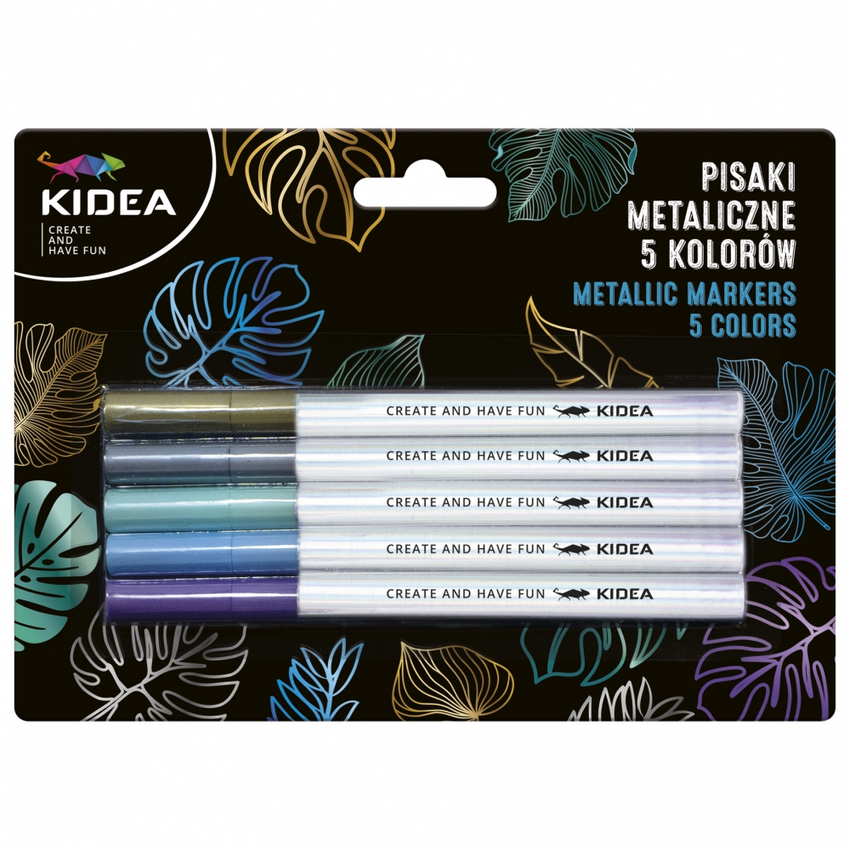 Pisaki Metaliczne 5kol /Kidea