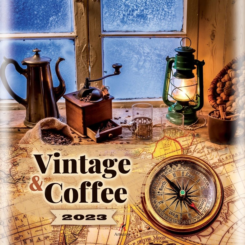 Kalendarz Wielopl. Vintage&Cafe 33x33 2023  /Artsezon