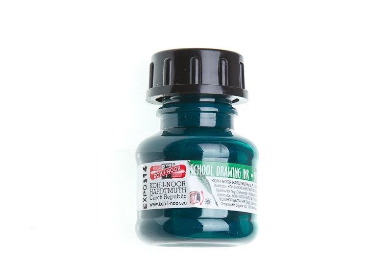 Tusz Kreślarski 20g Zielony 141726 /Koh-I-Noor