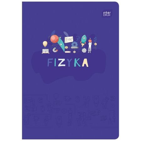 Zeszyt A5 60k Tematyczny Fizyka Hybrid/Interdruk