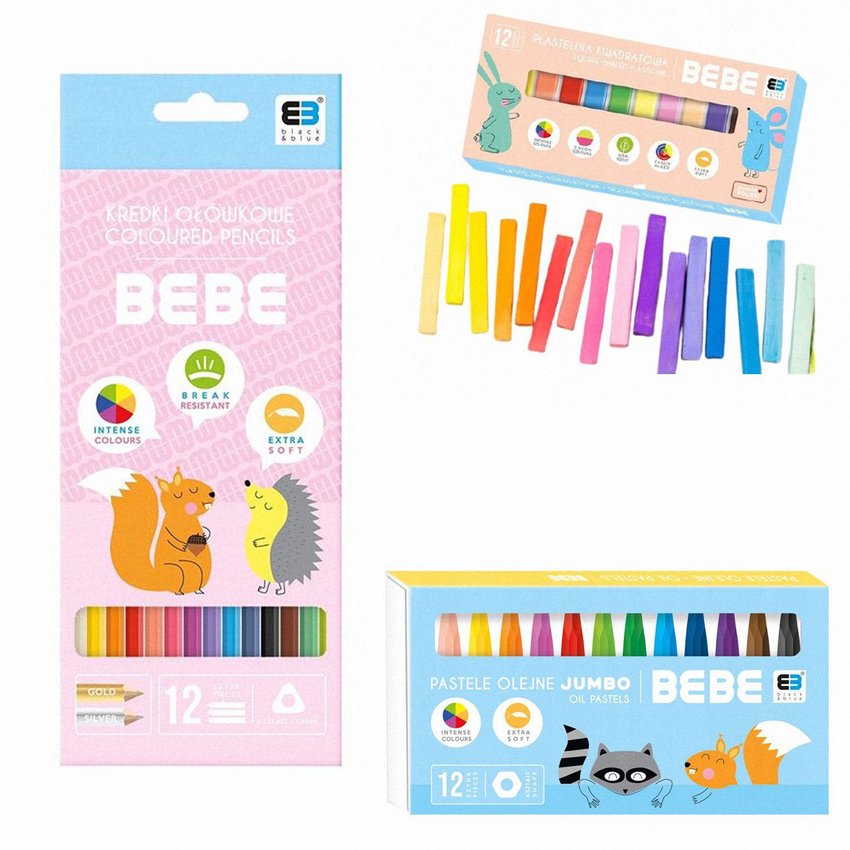 Mega Zestaw Plastyczny B&B KIDS Pastel Interdruk