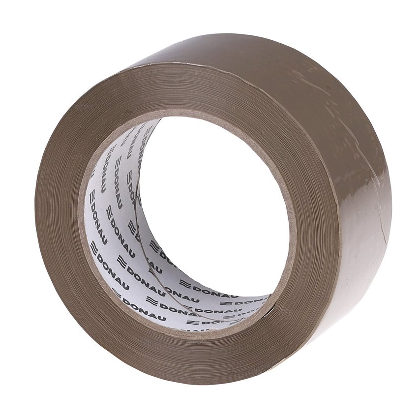 Taśma pakowa DONAU Hot-Melt 48mm 120m 40mikr., brązowa