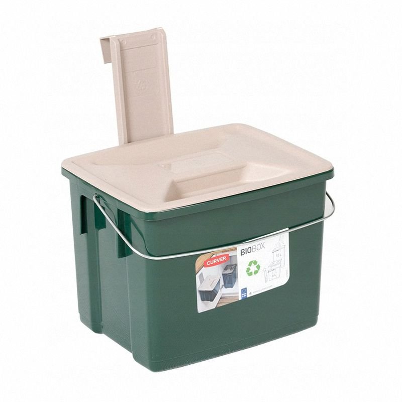 Pojemnik Na Odpady BIOBOX 6L Zielony  /Curver 231187