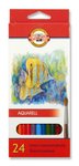 Kredki Akwarelowe 24 kol. /Koh-I-Noor